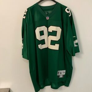 Eagles Kelly Green Reggie White #92 Jersey
